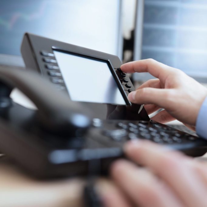 inbound-calls Dialing telephone keypad concept for communication, contact us and customer service support